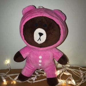 Brown Bears with Costumes Plushies